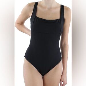 SEA LEVEL SWIM Square Neck Essentials One-Piece Swimsuit Sz 6